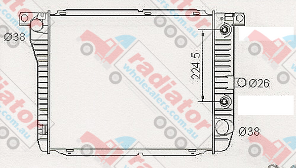 RW019137A Radiator